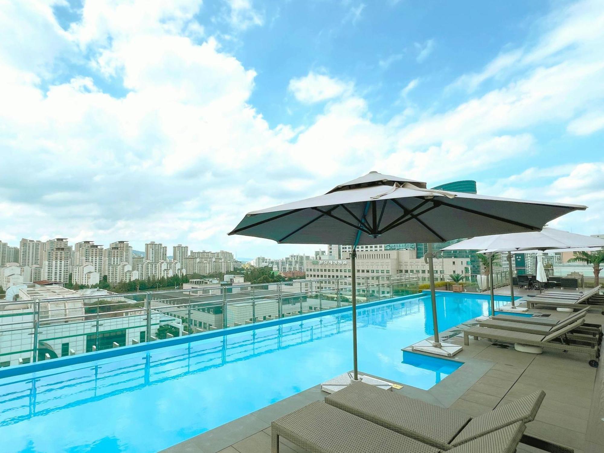 Hotel Skypark Central Seoul Pangyo Seongnam Buitenkant foto